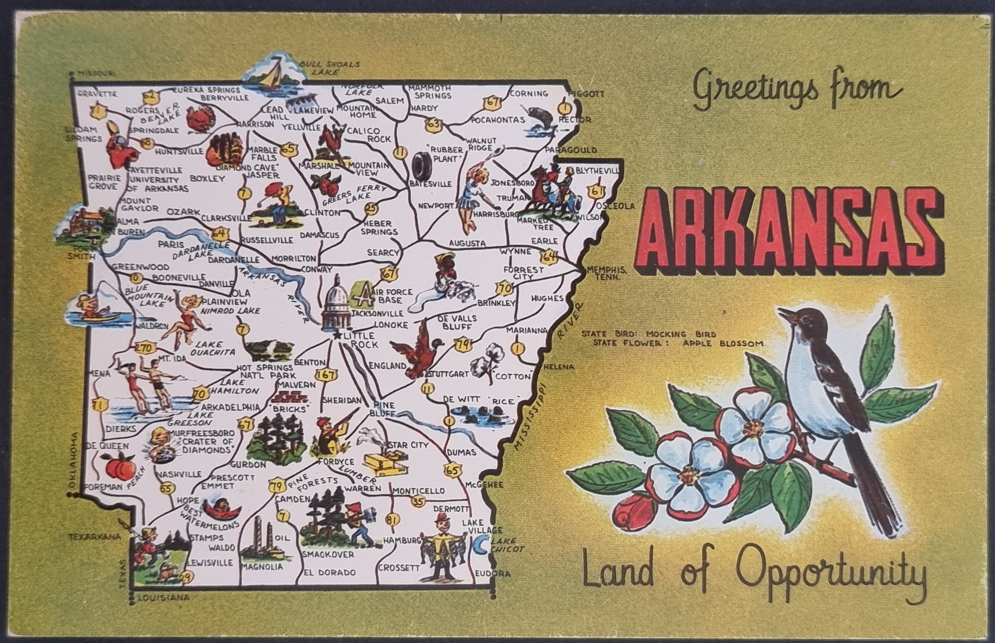 (image for) postcard Greetings from #0018